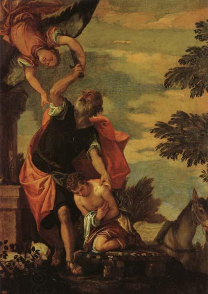 VERONESE (Paolo Caliari) The Sacrifice of Abraham oil painting picture